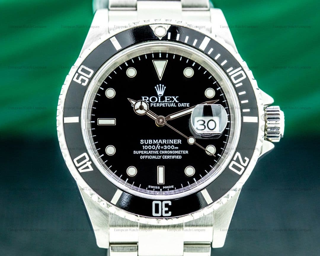 Rolex Submariner 16610 Date SS FULL SET