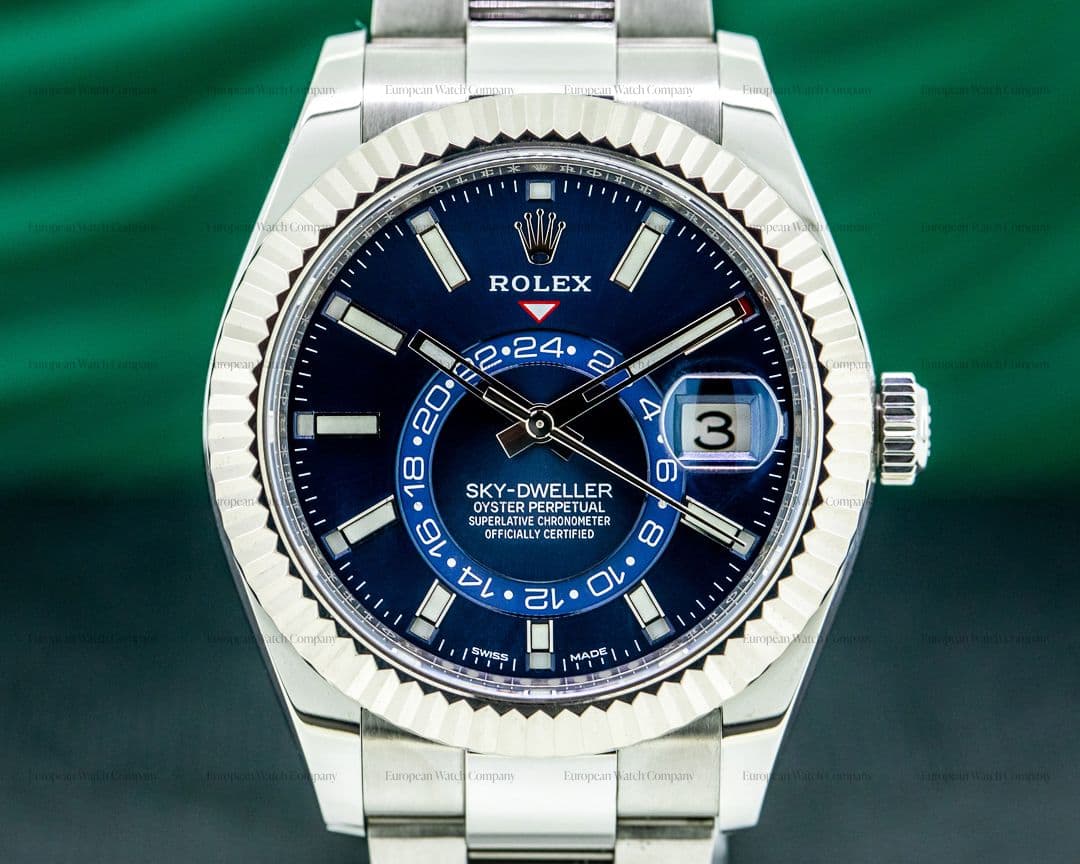 Rolex Sky Dweller 326934 Steel Blue SS