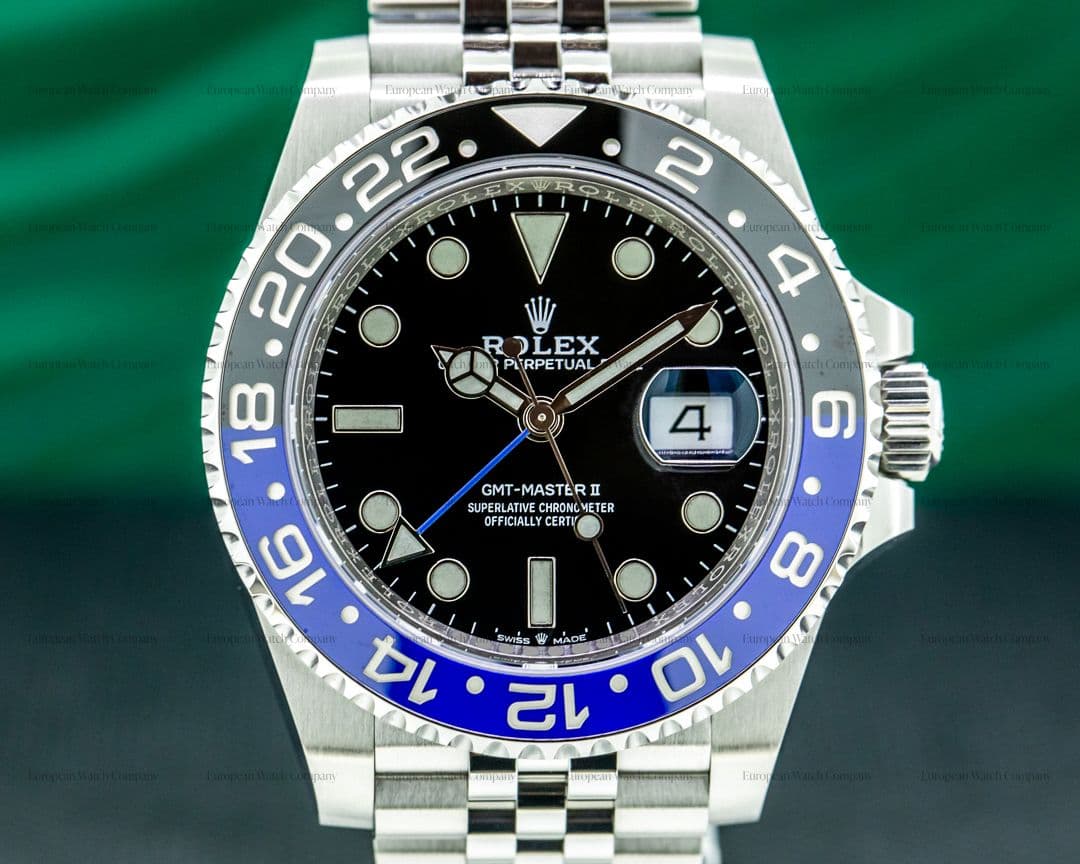 Rolex GMT Master II 126710 Ceramic "Batman" SS / Jubilee 2020 UNWORN