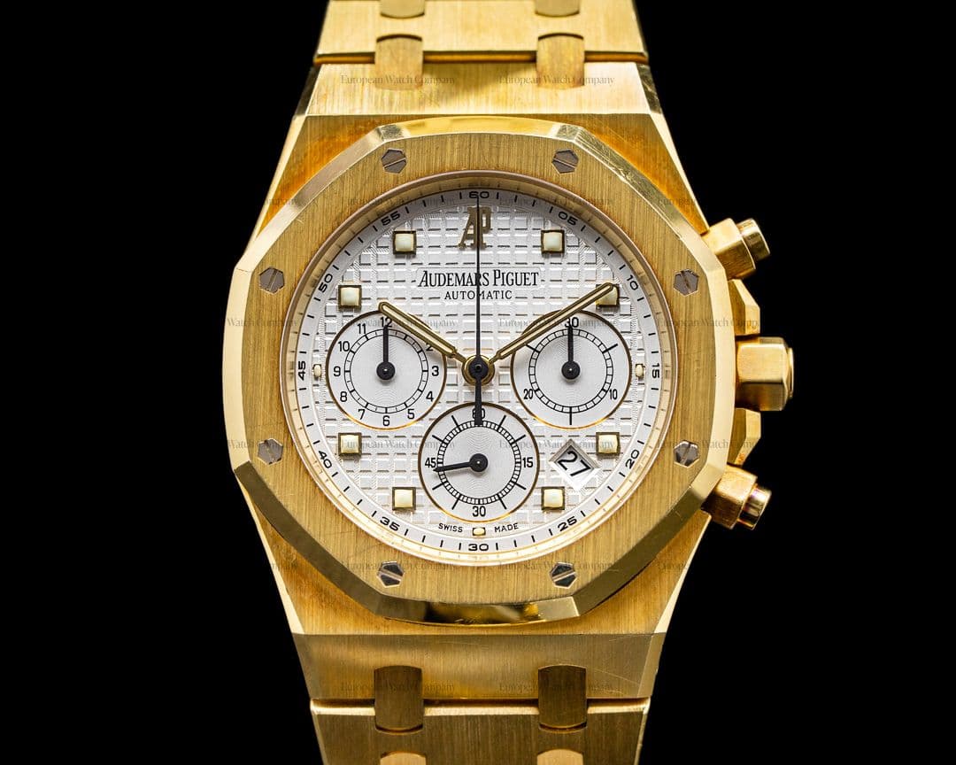 Audemars Piguet Royal Oak 25960BA Chronograph Yellow Gold 39mm WOW FULL SET