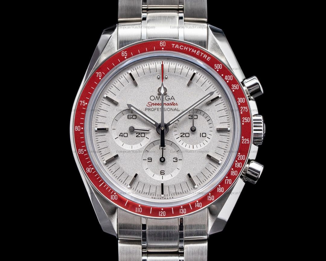 Omega Speedmaster Professional "Tokyo 2020" Limited Edition Red Bezel