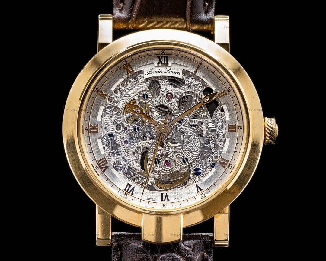Armin Strom Skeleton Reference 63 Automatic 18k Rose Gold RARE