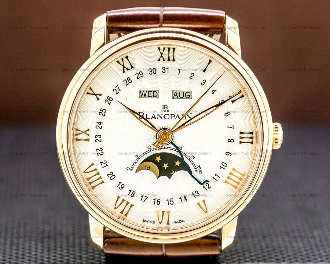 Blancpain Villeret Moonphase & Complete Calendar 18K Rose Gold 40MM