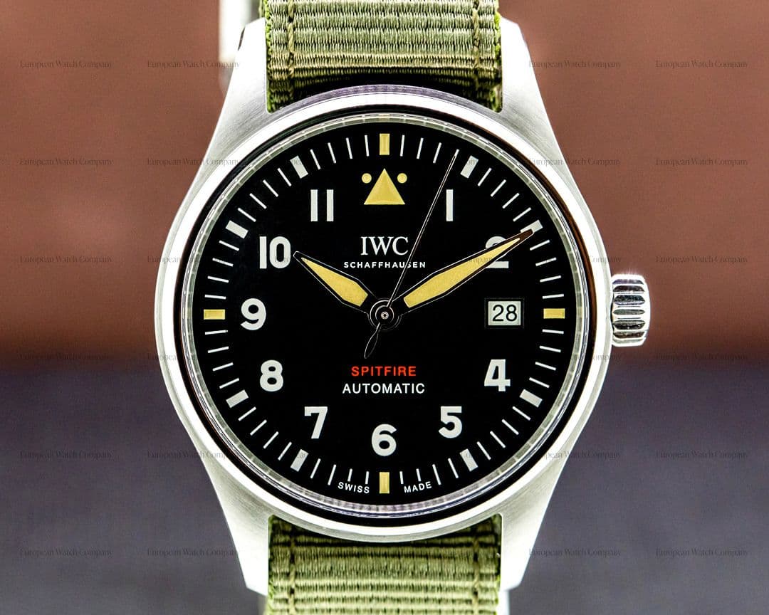 IWC Pilot's Watch Automatic Spitfire SS/Textile Strap