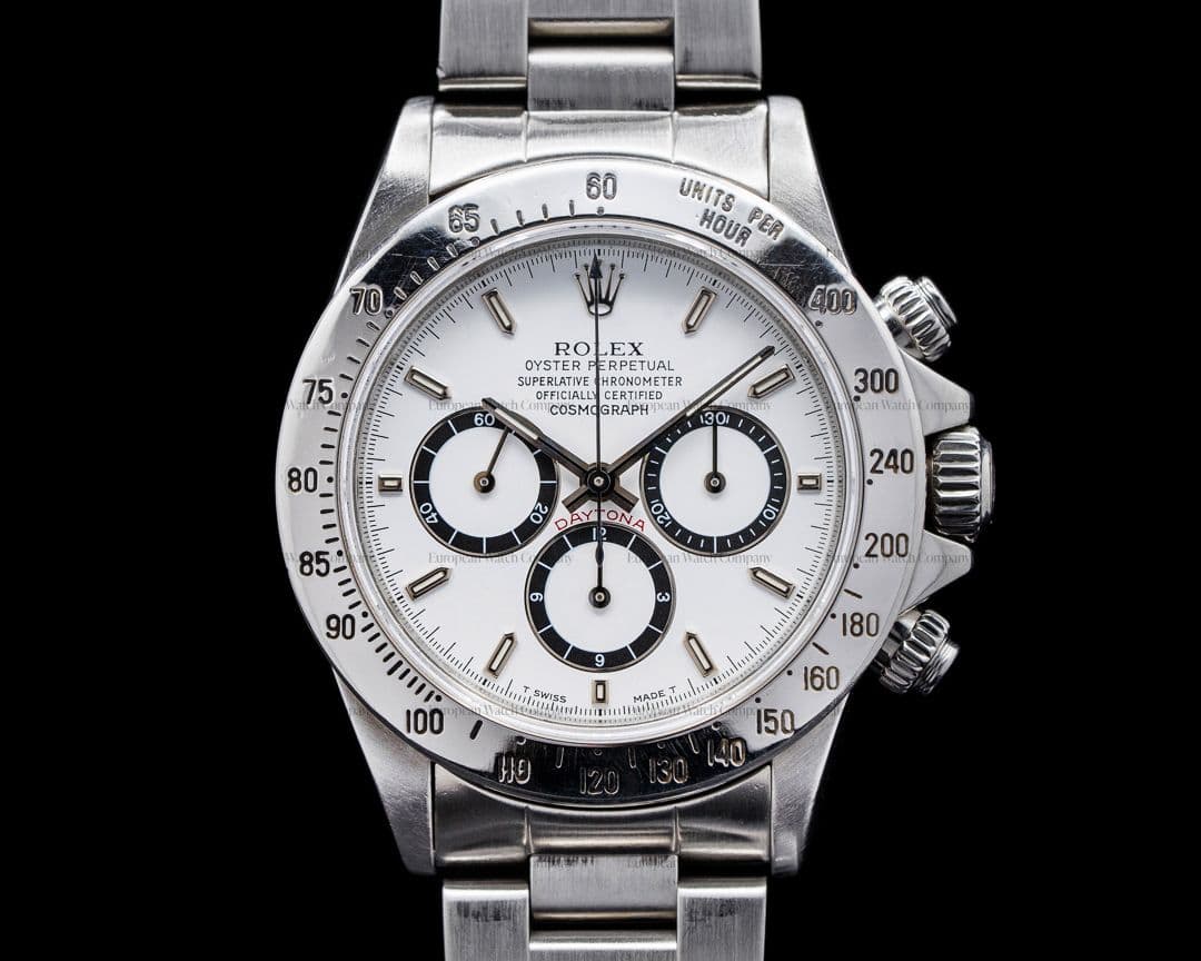 Rolex Daytona SS White Dial Zenith Movement INVERTED 6 BOX and PAPER