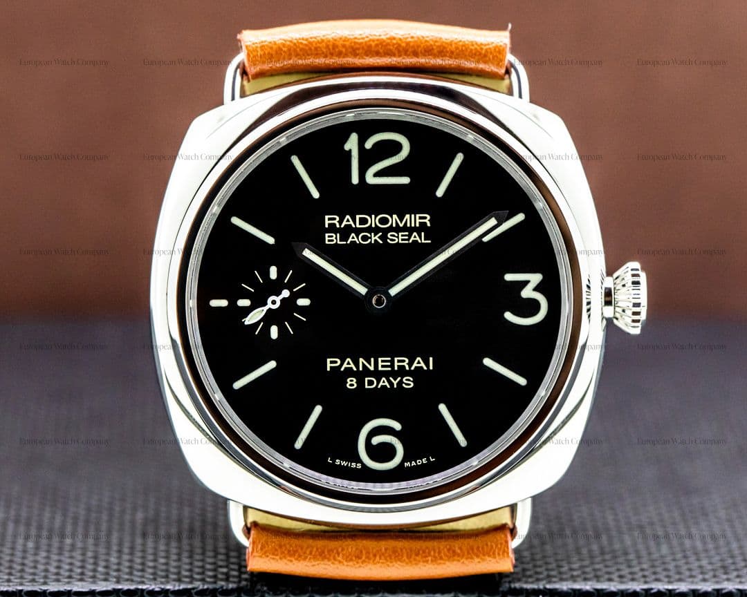 Panerai Radiomir Black Seal 8 Day Manual Wind Stainless Steel