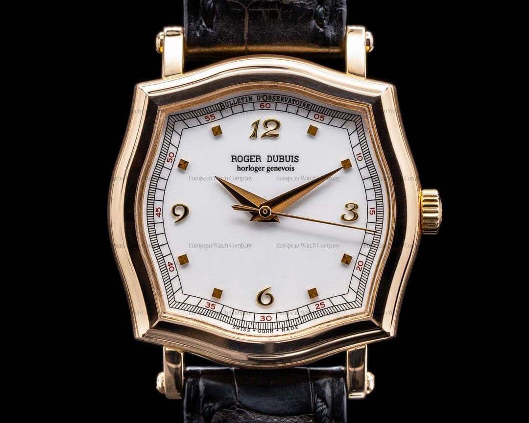 Roger Dubuis Sympathie S34 18K Rose Gold EARLY EXAMPLE FULL SET 1996!