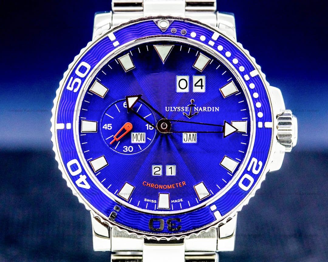 Ulysse Nardin Marine Acqua Perpetual Calendar Blue Dial Limited