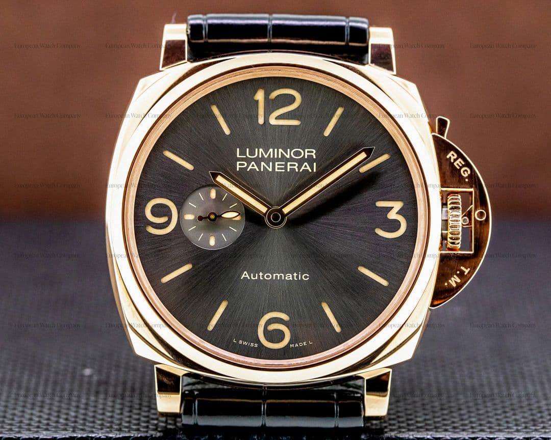 Panerai Luminor Due 45mm 3 Days Automatic 18k Oro Rosso