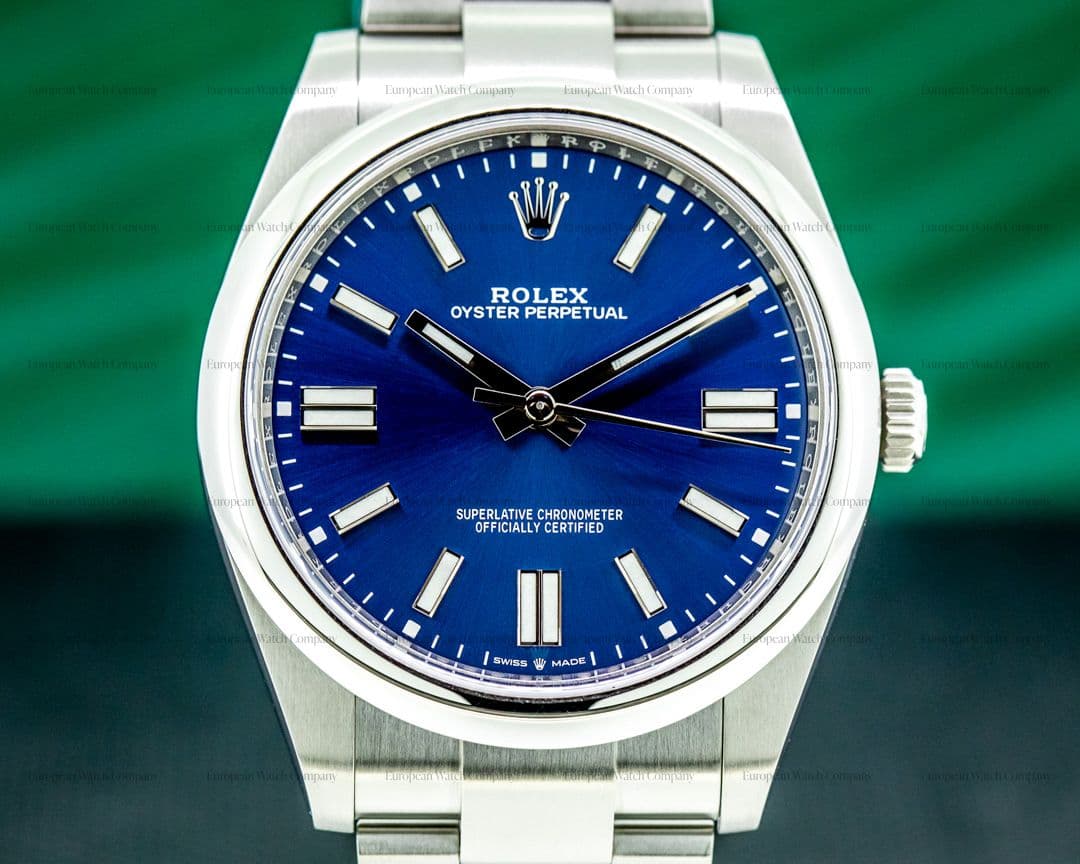 Rolex Oyster Perpetual 124300 41mm SS / Blue Dial 2020