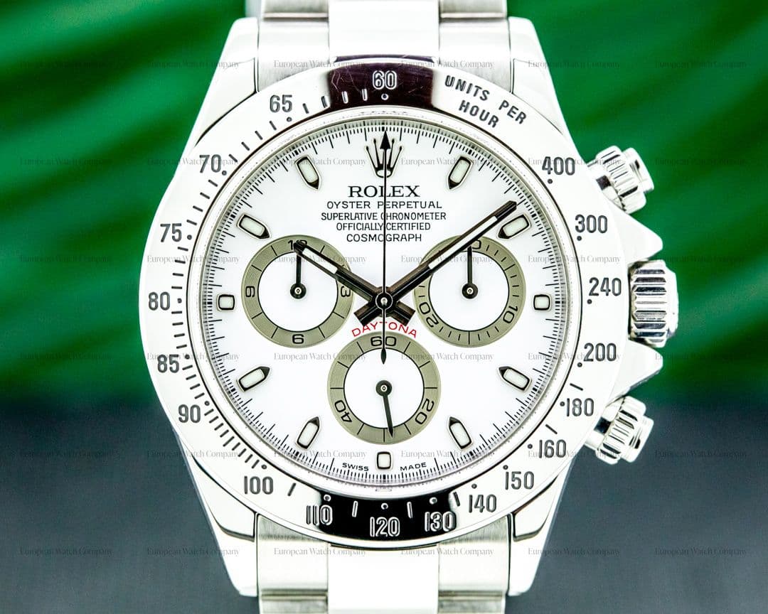 Rolex Daytona 116520 White Dial SS