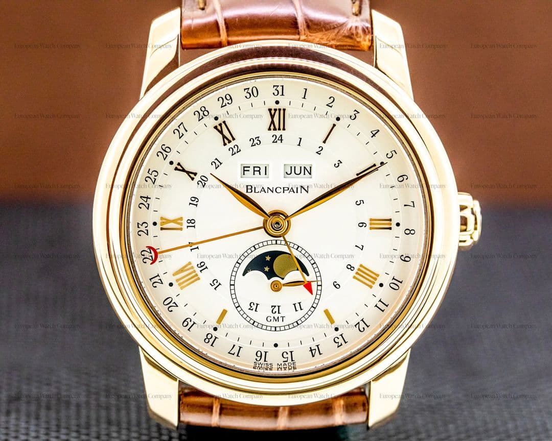 Blancpain Le Brassus Complete Calendar GMT 18K RG