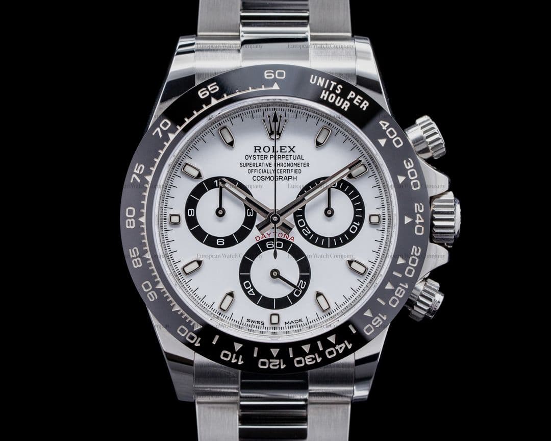 Rolex Daytona 116500LN Ceramic Bezel SS / White Dial