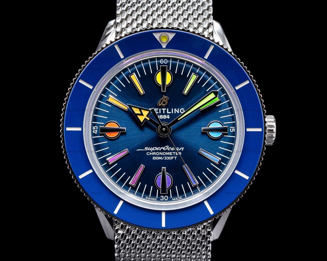 Breitling SuperOcean Heritage '57 Limited Edition "Rainbow" UNWORN