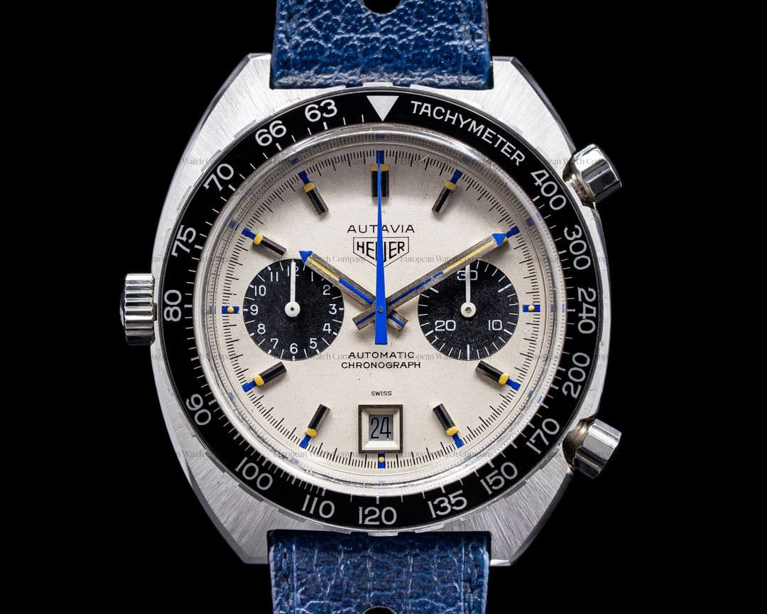 Heuer Vintage Autavia "Jo Siffert" Calibre 11 SS / SS RARE!