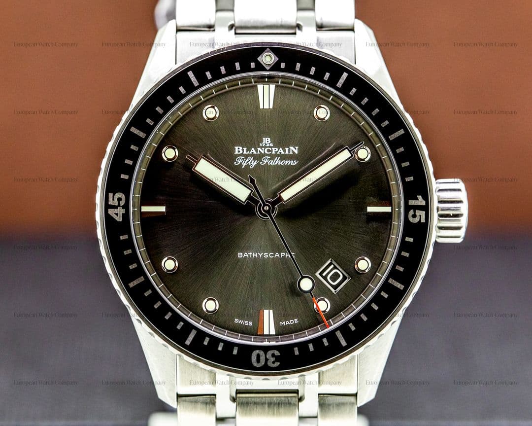 Blancpain Fifty Fathoms Bathyscaphe Automatic SS / Bracelet