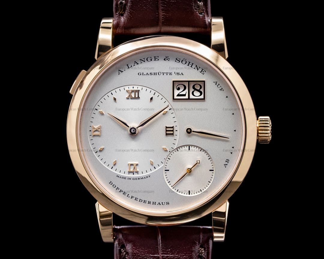 A. Lange and Sohne Lange 1 191.032 18K Rose Gold / Deployant NEW MOVEMENT