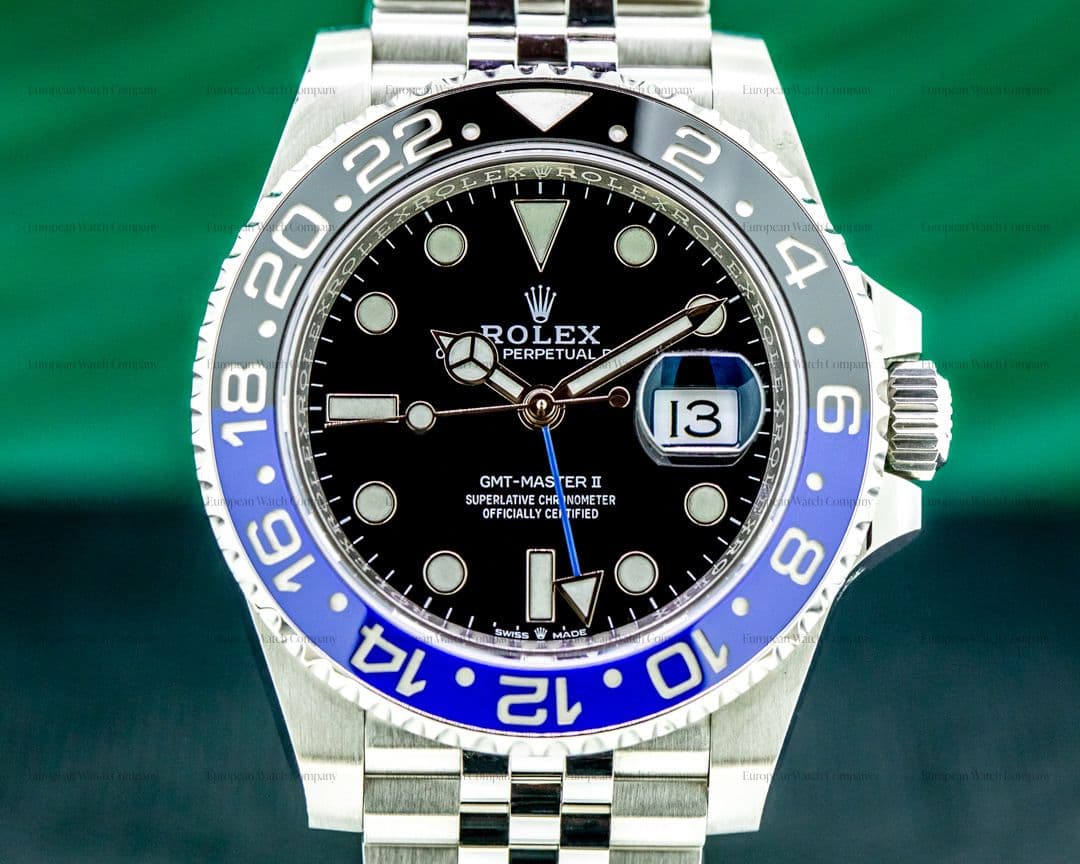 Rolex GMT Master II 126710 Ceramic "Batman" SS