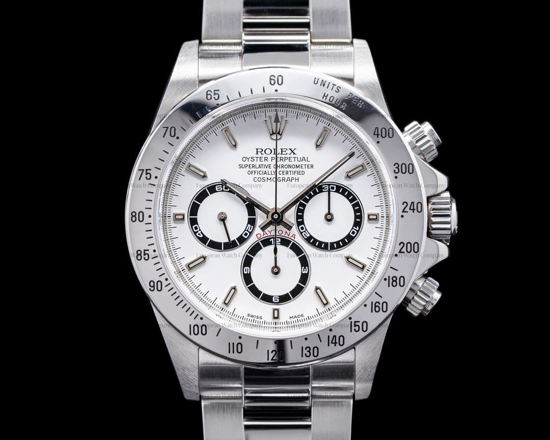 Rolex Daytona SS White Dial Zenith Movement A Series FULL SET NICE