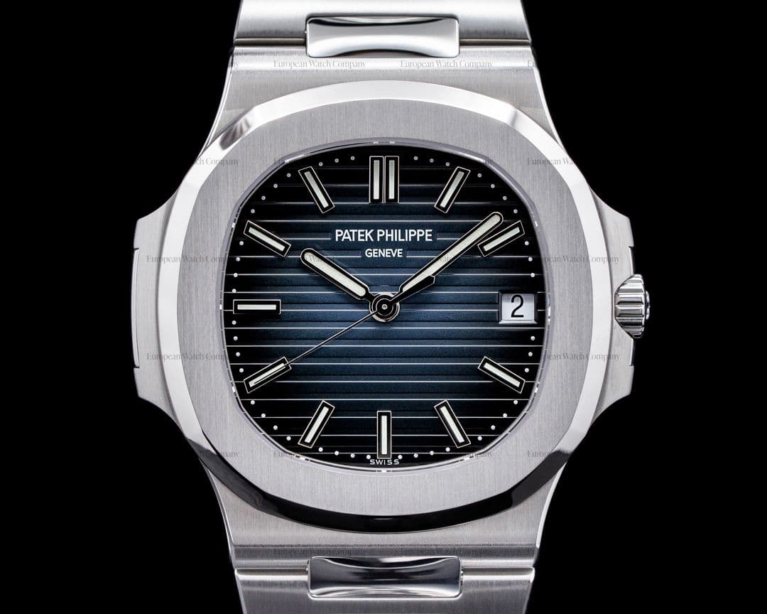 Patek Philippe Jumbo Nautilus 5711 Blue Dial SS FULL SET 2020