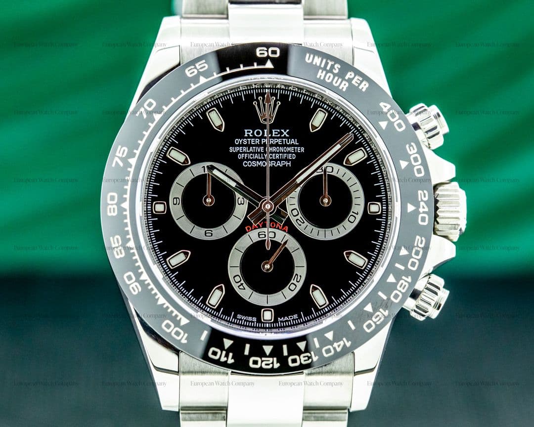 Rolex Daytona 116500LN Ceramic Bezel SS / Black Dial