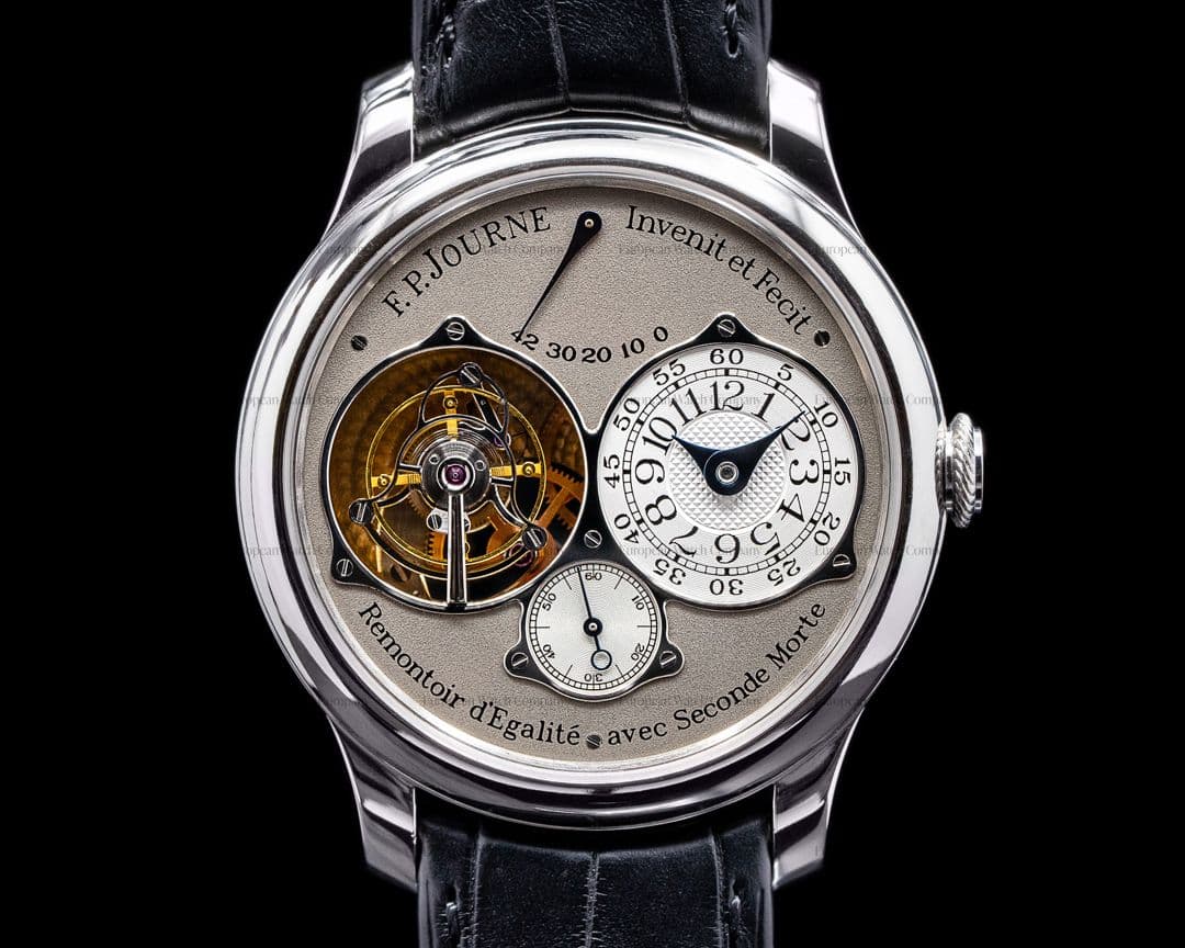 F.P. Journe Tourbillon Souverain TN Remontoir "Dead Beat Seconds" Platinum 40MM FULL