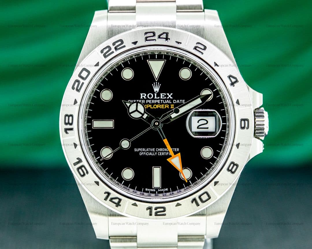 Rolex Explorer II 216570 Black Dial SS UNWORN 2019
