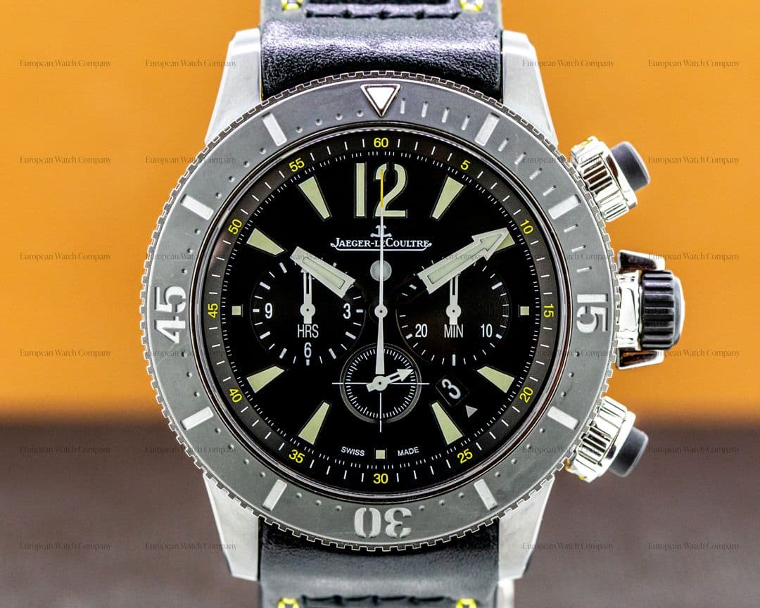 Jaeger LeCoultre Master Compressor Diving Chronograph GMT
Navy Seals / Calfskin