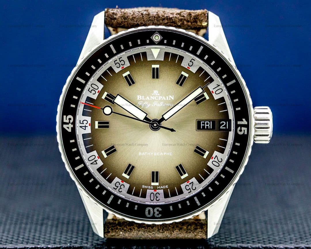 Blancpain Fifty Fathoms Bathyscaphe Day Date 70's LE