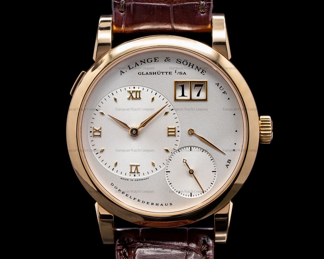 A. Lange & Söhne Lange 1 101.032 18K Rose Gold Silver Dial