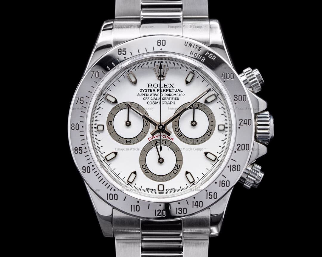 Rolex Daytona 116520-0016 White Dial SS