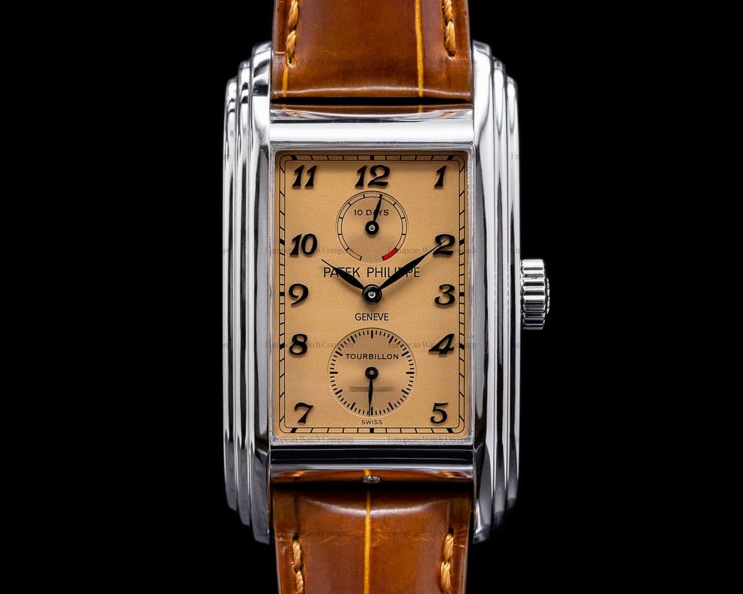 Patek Philippe 10 Day Tourbillon 5101P Platinum / Salmon Dial FULL SET