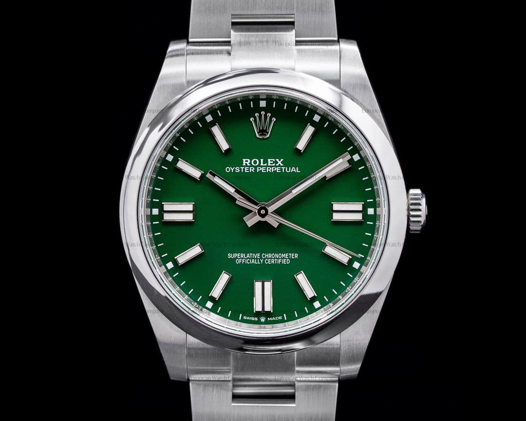 Rolex Oyster Perpetual 124300 41mm SS / Green Dial 2020