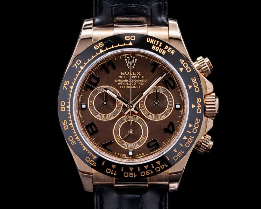 Rolex Cosmograph Daytona 116515LN 18K Rose Gold / Chocolate Dial 2019
