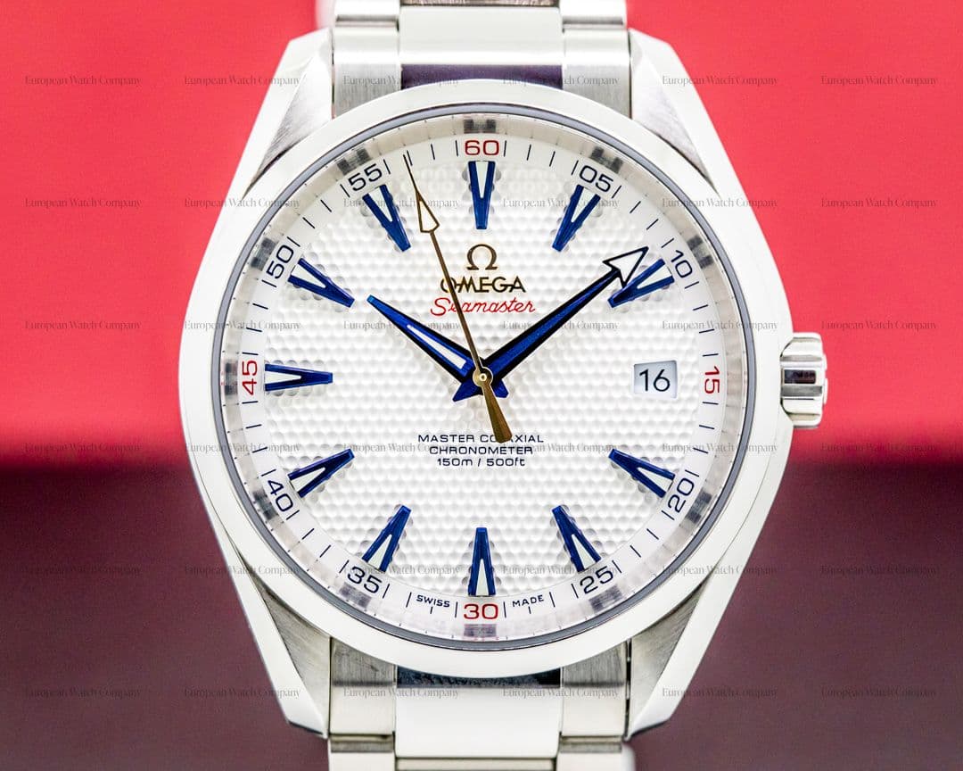 Omega Seamaster Aqua Terra Ryder Cup Co-Axial Master Silver Dial SS