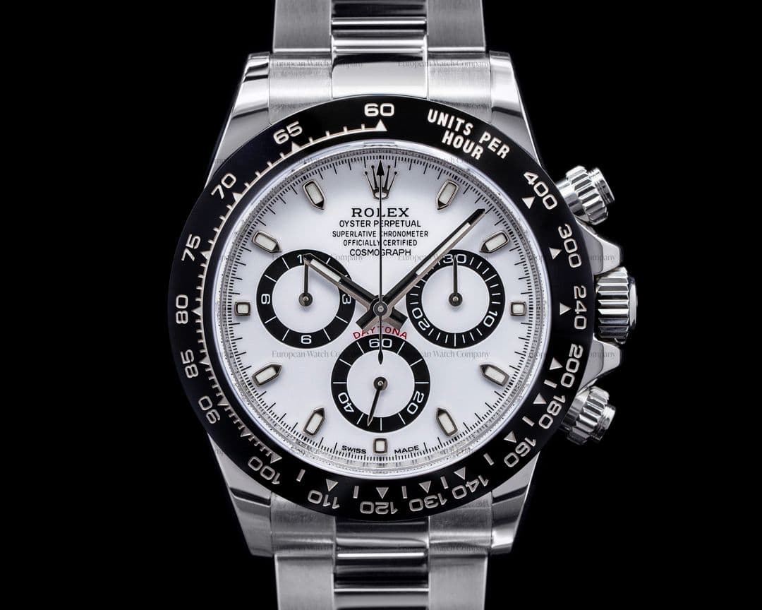 Rolex Daytona 116500LN Ceramic Bezel SS / White Dial