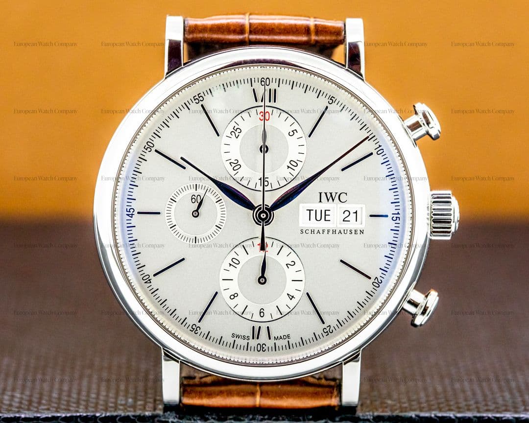 IWC Portofino Chronograph SS Silver Dial