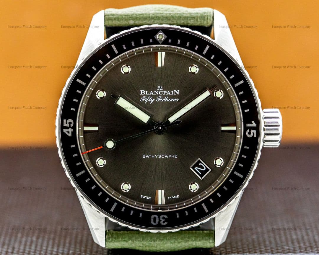 Blancpain Fifty Fathoms Bathyscaphe Stainless Steel 43mm