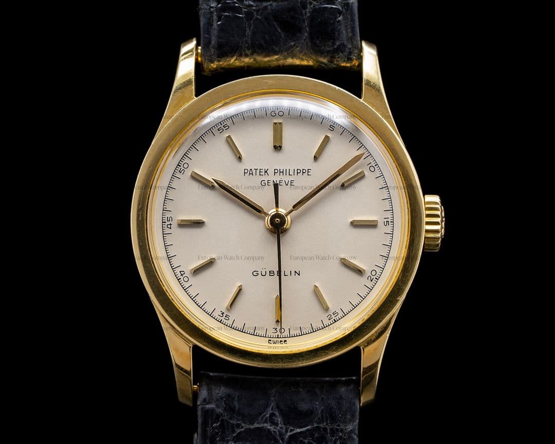 Patek Philippe Calatrava 2555 Manual Wind 18K Yellow "GUBELIN" FULL SET TOP QUALITY