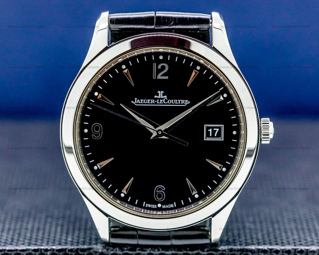 Jaeger LeCoultre Master Control Automatic SS Black Dial NOVELTY