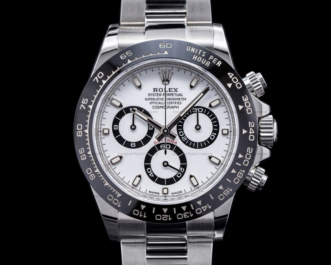 Rolex Daytona 116500LN Ceramic Bezel SS / White Dial 2019