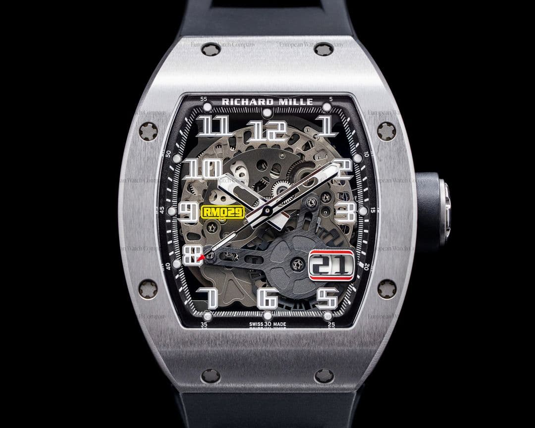 Richard Mille Richard Mille RM29 RM029 Automatic Oversize Date Titanium / Rubber 2019