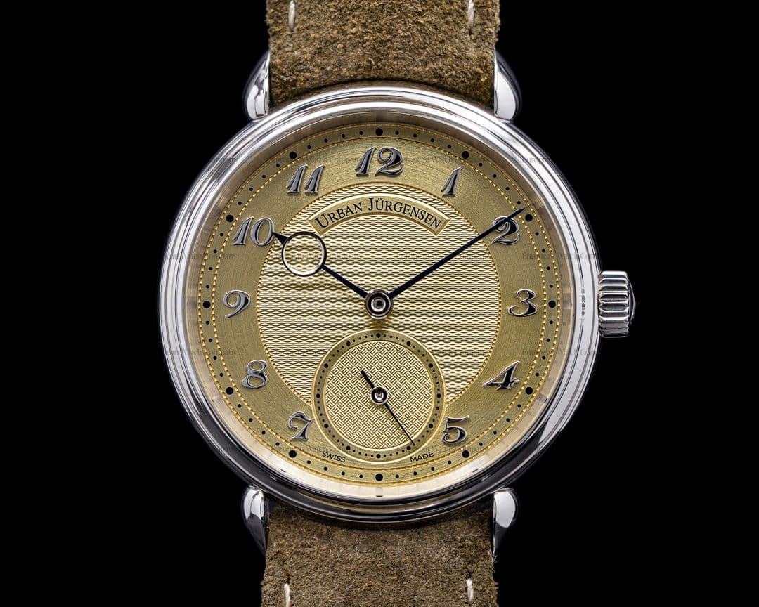 Urban Jurgensen 1140L Stainless Steel Champagne Dial / Breguet Numerals LIMITED