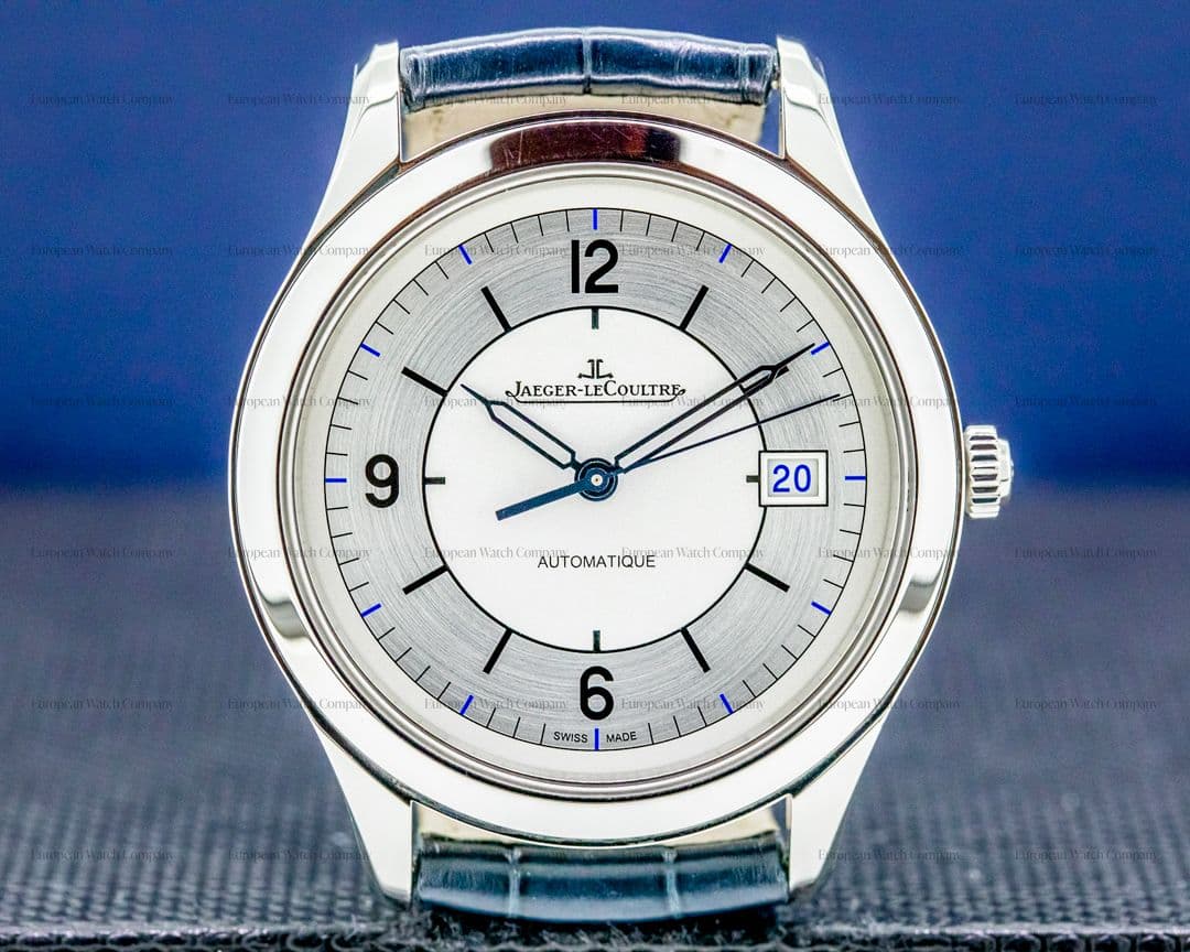 Jaeger LeCoultre Master Control Sector Dial Steel Tang Buckle