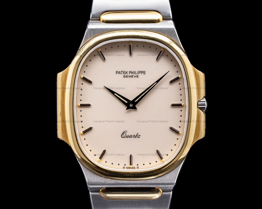 Patek Philippe Nautilus 3770 Ellipse SS / 18K Quartz