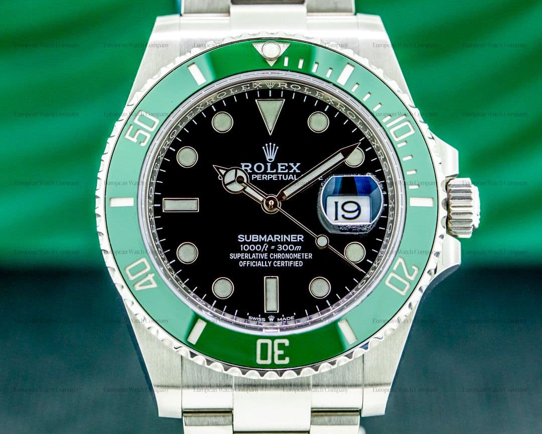 Rolex Submariner Date 126610LV Kermit GREEN Ceramic Bezel 41MM