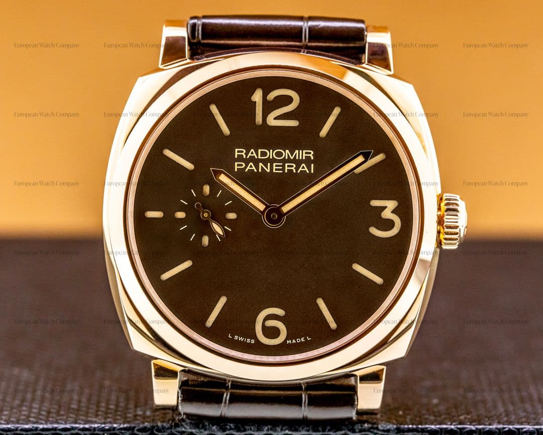 Panerai Radiomir Rose Gold Manual Wind 42MM