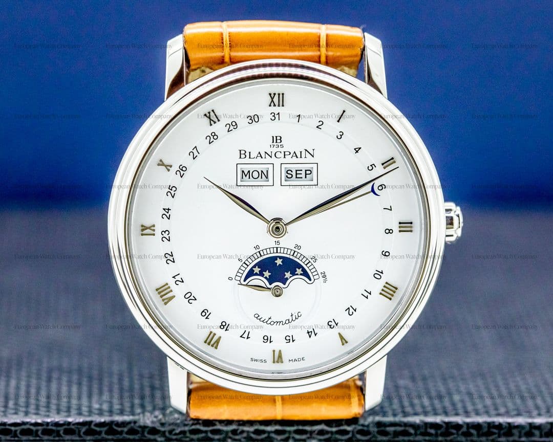 Blancpain Villeret Complete Calendar Moon SS