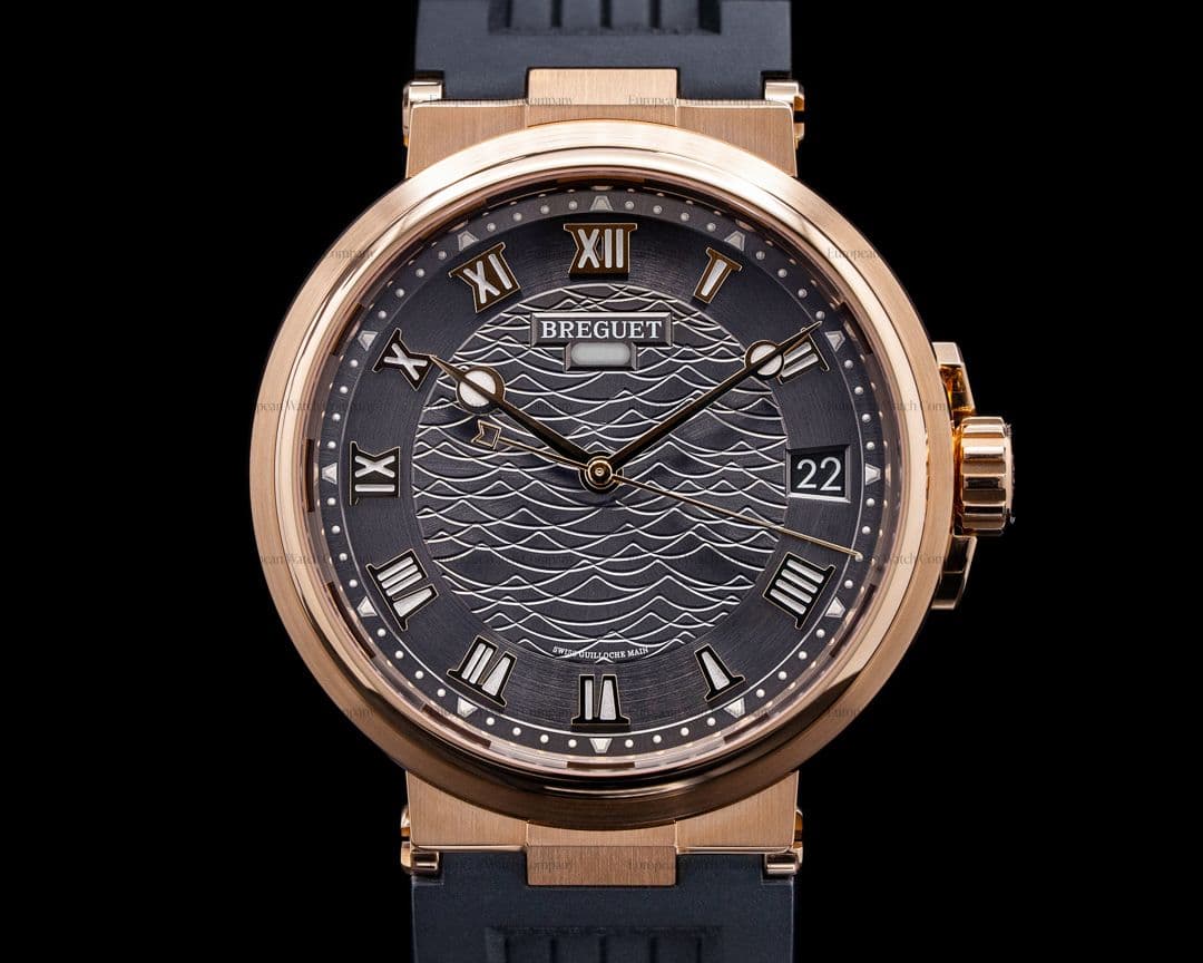 Breguet Marine Automatic 5517 Rose Gold / Rubber 40MM