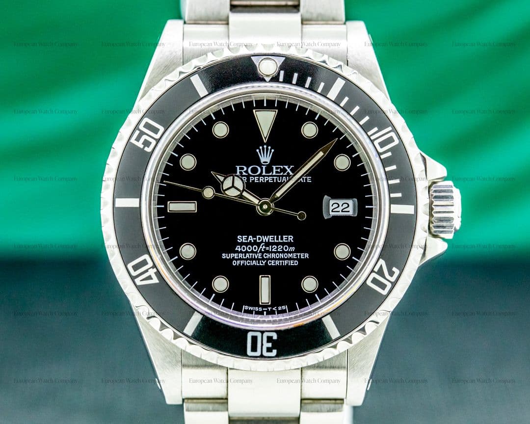 Rolex Sea Dweller 16600 SS ROLEX SERVICE